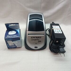 Dymo LabelWriter 330 Label Thermal Printer with Power Supply, USB Cable & Labels
